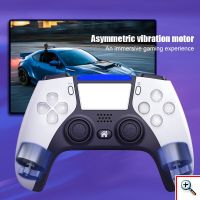 Ασύρματο Bluetooth Χειριστήριο PS4, PS5, PC, Android Phone, με Ηχείο & 4 Προγραμματιζόμενα Πλήκτρα, Wireless Bluetooth Controller P-02