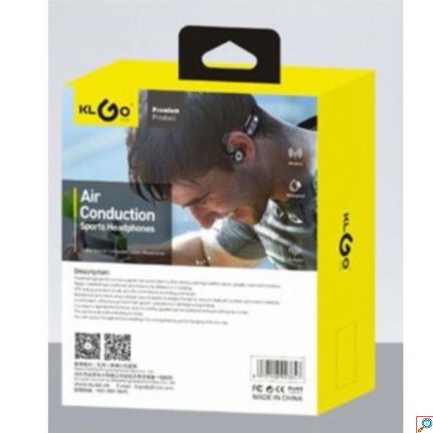 Ασύρματα Αδιάβροχα Air Conduction Ακουστικά Bluetooth V5.3 με Ακύρωση Θορύβου KLGO