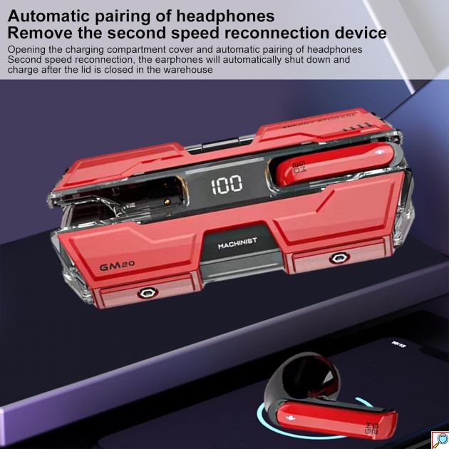 Ασύρματα Ακουστικά Bluetooth Hi-Fi με Θήκη Φόρτισης - Andowl 