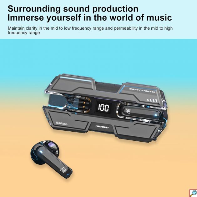 Ασύρματα Ακουστικά Bluetooth Hi-Fi με Θήκη Φόρτισης - Andowl 