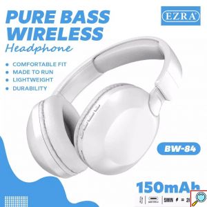 Ασύρματα Ακουστικά Bluetooth με Μικρόφωνο & Noise Cancellation - Pure Bass Wireless Headphones EZRA