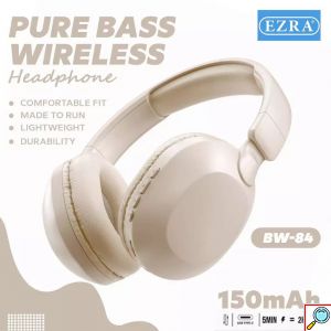Ασύρματα Ακουστικά Bluetooth με Μικρόφωνο & Noise Cancellation - Pure Bass Wireless Headphones EZRA