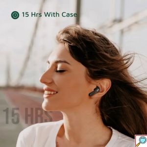 Ασύρματα Ακουστικά Bluetooth με Θήκη Φόρτισης & Οθόνη LED - Ezra