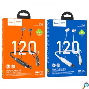 Ασύρματα Ακουστικά Λαιμού με 120 ώρες αυτονομίας - Neckband Wireless Earphones Hoco