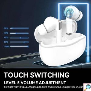 Ασύρματα Bluetooth Ακουστικά In-Ear με Active Noise Cancelation και Θήκη Φόρτισης - Diinami