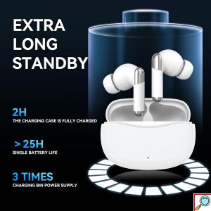 Ασύρματα Bluetooth Ακουστικά In-Ear με Active Noise Cancelation και Θήκη Φόρτισης - Diinami