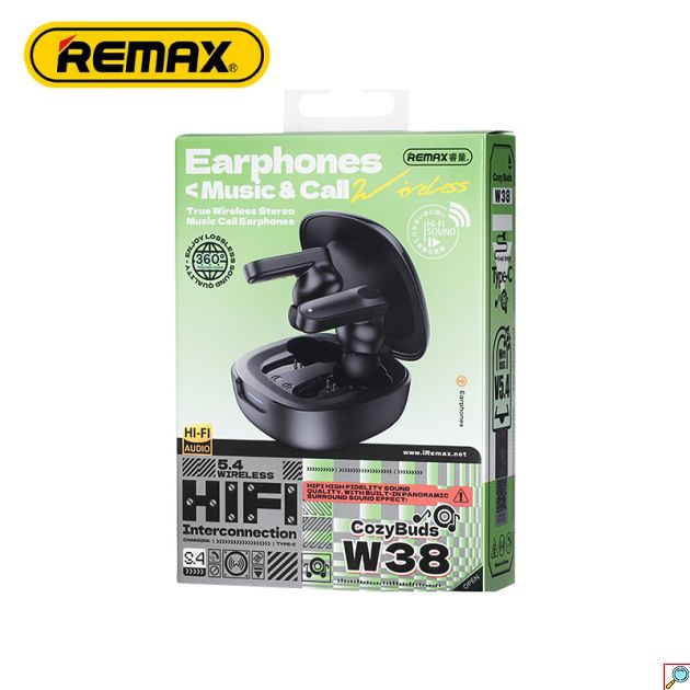 Ασύρματα Bluetooth Ακουστικά με Θήκη Φόρτισης & Hi-Fi Ήχο - REMAX CozyBuds