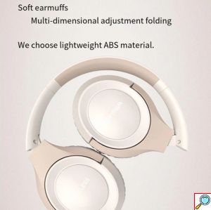 Ασύρματα Bluetooth Ακουστικά Over-Ear με Υποδοχή TF, Μικρόφωνο και Αναδιπλούμενο Σχεδιασμό