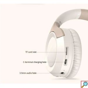 Ασύρματα Bluetooth Ακουστικά Over-Ear με Υποδοχή TF, Μικρόφωνο και Αναδιπλούμενο Σχεδιασμό