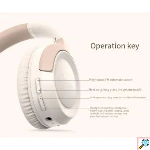 Ασύρματα Bluetooth Ακουστικά Over-Ear με Υποδοχή TF, Μικρόφωνο και Αναδιπλούμενο Σχεδιασμό