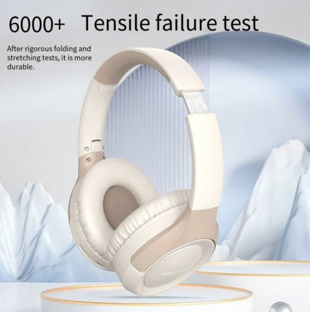 Ασύρματα Bluetooth Ακουστικά Over-Ear με Υποδοχή TF, Μικρόφωνο και Αναδιπλούμενο Σχεδιασμό