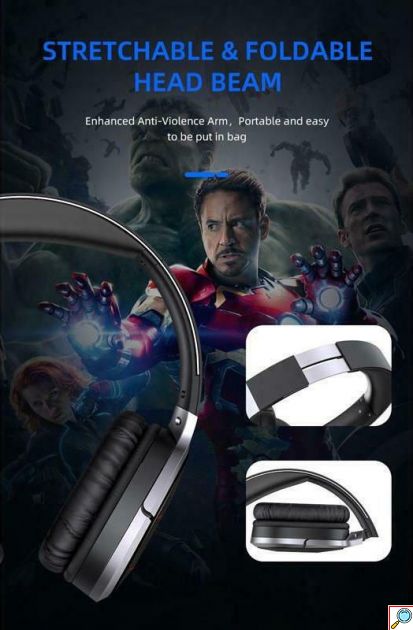 Ασύρματα Gaming Ακουστικά με Μικρόφωνο Οver Ear για PS4 PC Laptop, Smartphone Tablet - Awei Μαύρο-Γκρι 