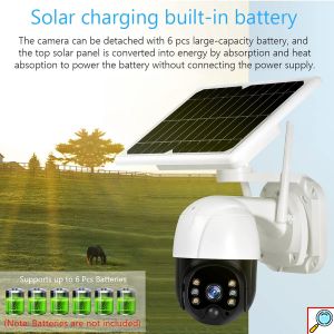 Ασύρματη Αδιάβροχη Κάμερα Παρακολούθησης Wi-Fi και 4G 1080p Full HD με Αμφίδρομη Επικοινωνία και Φακό 3,6mm - Jortan