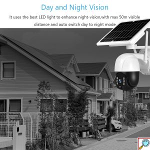 Ασύρματη Αδιάβροχη Κάμερα Παρακολούθησης Wi-Fi και 4G 1080p Full HD με Αμφίδρομη Επικοινωνία και Φακό 3,6mm - Jortan