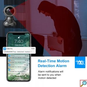 Ασύρματη Κάμερα WiFi 3MP Με Νυχτερινή Όραση Και Περιστροφή 355°