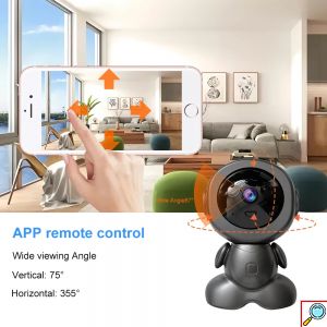 Ασύρματη Κάμερα WiFi 3MP Με Νυχτερινή Όραση Και Περιστροφή 355°