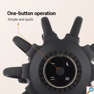 Ασύρματη Συσκευή Μασάζ Κεφαλής με 10 Εύκαμπτες Κεφαλές Bluetooth, Timer & 4 Λειτουργίες