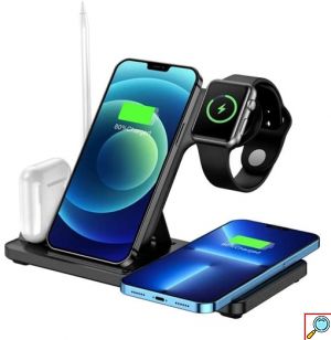 5 Σε 1 Βάση Για Ασύρματη Φόρτιση Πολλαπλών Λειτουργιών-EZRA