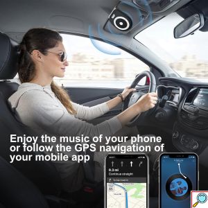 Ασύρματο Bluetooth Car Kit Ανοιχτής Ακρόασης - Handsfree Speaker