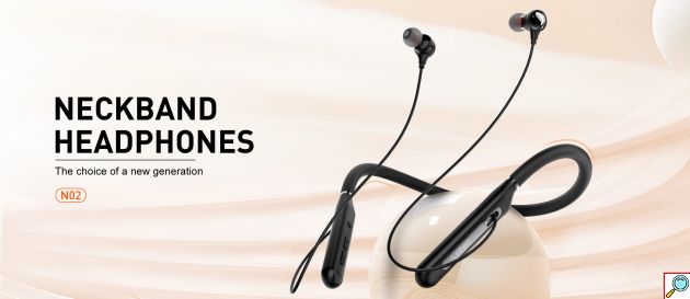 Ασύρματο Bluetooth Neckband Headset με Hi-Fi Ήχο & Άνετο Σχεδιασμό - LDNIO