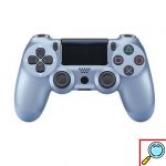 Ασύρματο Χειριστήριο PS4 με Λειτουργικό Ηχείο - Doubleshock - Συμβατό με Υπολογιστές - CTR Wireless Controller Midnight Blue