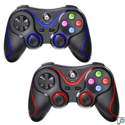 Ασύρματο Χειριστήριο Παιχνιδιών - Gamepad Bluetooth V8 για Android, iOS, PC και PS3