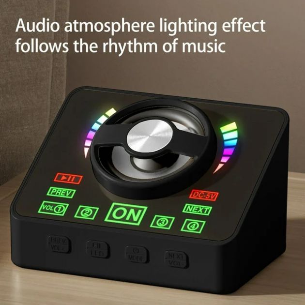 Ασύρματο Ηχείο Bluetooth Karaoke με 2 Μικρόφωνα, USB & TF Card