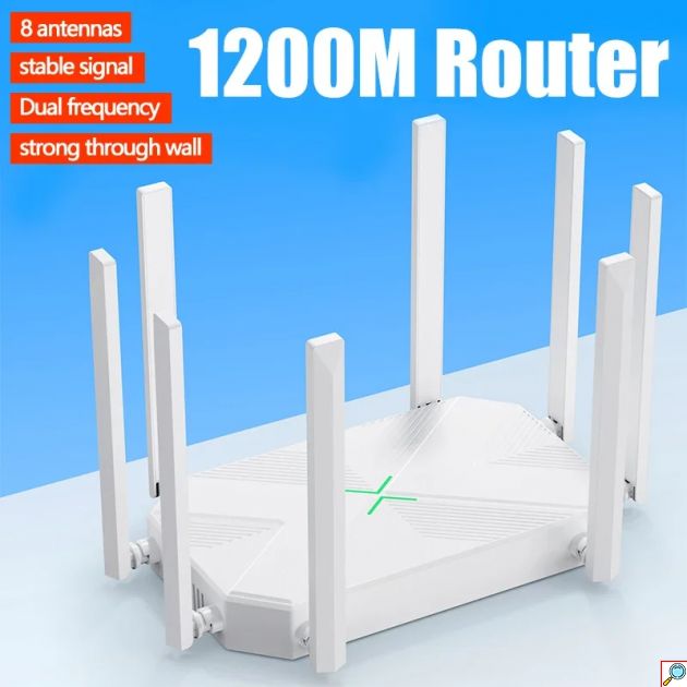 Ασύρματο Router Εμβέλειας 1200m 300Mbps - Wireless Dual Band Gigabit Wan Router - Andowl