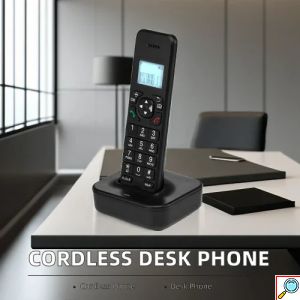 Ασύρματο Τηλέφωνο Brondi Star με LCD Οθόνη & Μεγάλα Πλήκτρα - Λευκό 
