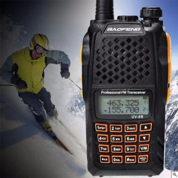 4 Ασύρματοι Φορητοί Πομποδέκτες Walkie Talkie Αμφίδρομη Eνδοεπικοινωνία Two Way Audio UHF VHF Pofung