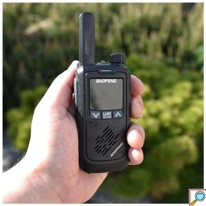 Ασύρματοι Πομποδέκτες Walkie Talkie Baofeng Μαύρο (2 Τμχ)