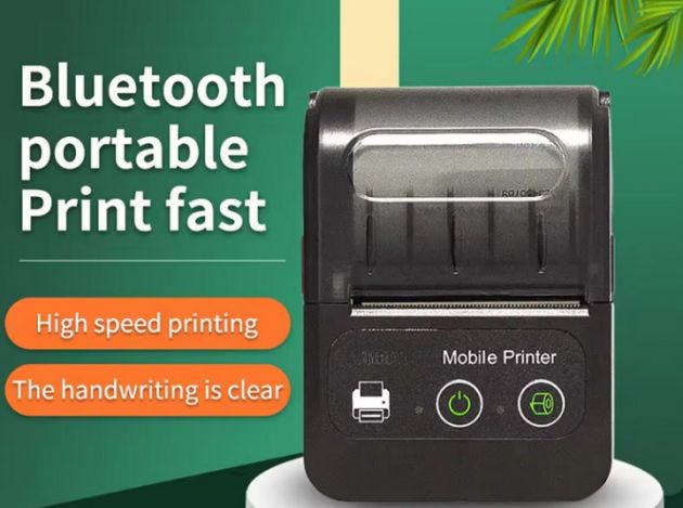 Ασύρματος Θερμικός Εκτυπωτής Αποδείξεων 58mm - 2 Ιντσών - Με Υποστήριξη ESC, POS