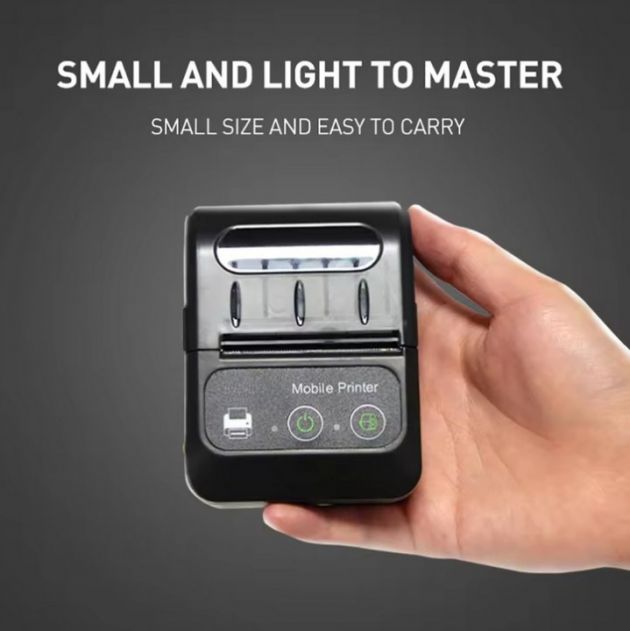 Ασύρματος Θερμικός Εκτυπωτής Αποδείξεων 58mm - 2 Ιντσών - Με Υποστήριξη ESC, POS