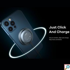 Ασύρματος Γρήγορος Μαγνητικός Φορτιστής Wireless Magsafe Fast Charger Qi Pad 15W - Remax