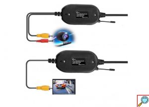 Ασύρματος Πομπός & Δέκτης για Μετατροπή Ενσύρματης Κάμερας Οπισθοπορείας σε Ασύρματη HD - Parking Camera Αυτοκινήτου CCD X3