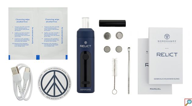 Ατμοποιητής Ξυρών Βοτάνων Norddampf Relict Vaporizer - Διπλό Σύστημα Θέρμανσης