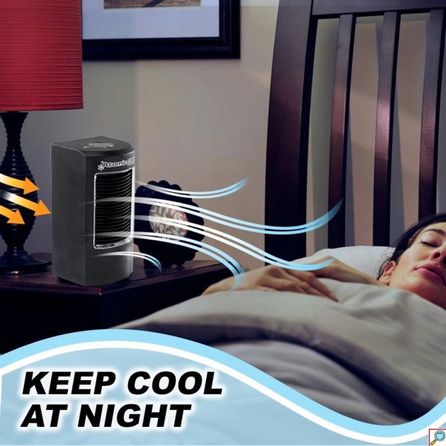 Ατομικό Ισχυρό Φορητό Air Condition - Κλιματιστικό Air Cooler - Ανεμιστήρας Υδρονέφωσης USB