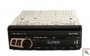 ΗΧΟΣΥΣΤΗΜΑ MULTIMEDIA ΑΥΤ/ΤΟΥ 1 DIN ΜΕ TFT - ΟΘΟΝΗ 7INC DVD/MP3/USB/GPS