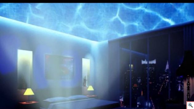 Φωτορυθμικό Προβολέας LED με Μουσική - Aurora Master Projector