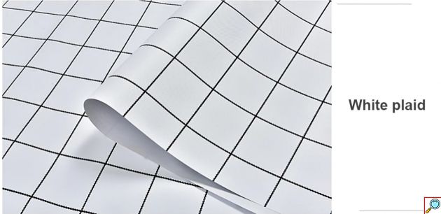 Τρισδιάστατη Ανάγλυφη Ταπετσαρία Τοίχου - Αυτοκόλλητη σε Σχέδιο Λευκό Πλακάκι - 30x60 εκ