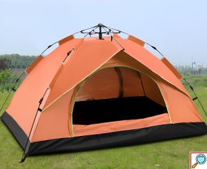 Αυτόματη Σκηνή Igloo για Camping 3 Ατόμων - Καλοκαιρινή - 200 x 150 x 130 εκ.