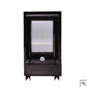 Αυτόνομο Mini Ηλιακό Φωτιστικό 10 super LED Εξωτερικού Χώρου με ανιχνευτή κίνησης