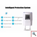 Φορτιστής Ρεύματος για Γρήγορη Φόρτιση με δύο Θύρες USB και Καλώδιο Micro USB - 2 USB Charger Awei