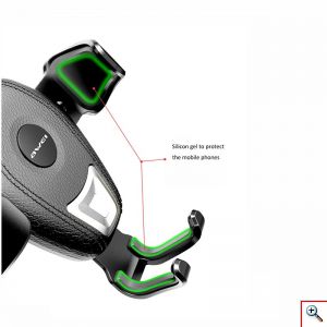 Ασύρματη Βάση Φόρτισης & Βάση Στήριξης Κινητού για Αυτοκίνητο 2 σε 1 - AWEI Wireless Charger & Car Phone Holder 2 in 1