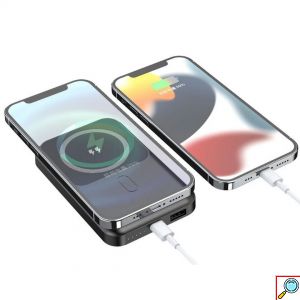 Awei Power Bank 10000 mAh - Ασύρματος Φορητός Γρήγορος Φορτιστής - Μαύρος