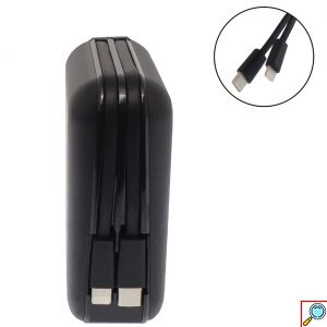 Awei® Φορητή Μπαταρία Φορτιστής - Power Bank 15000mAh 2.4A - LED Ένδειξη Μπαταρίας - Θύρες USB-A & USB-C Quick Charge 3.0 Ταχυφορτιστής - Βάση Κινητού