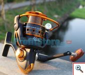 Μηχανισμός για Καλάμι Ψαρέματος με 13 Ρουλεμάν & Οδηγό Πετονιάς Yumoshi AX-7000