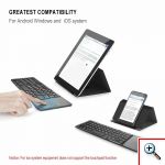 Ασύρματο Αναδιπλούμενο Πληκτρολόγιο με Touchpad Foldable Touchpad Bluetooth Keyboard RF1001