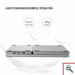 Ασύρματο Αναδιπλούμενο Πληκτρολόγιο με Touchpad Foldable Touchpad Bluetooth Keyboard RF1001