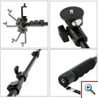 Επαγγελματικό Selfies Stick MonoPod - Πτυσσόμενο Μπαστούνι - Μονόποδο Κάμερας 